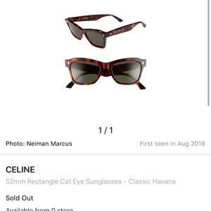NWT Celine Sunglasses